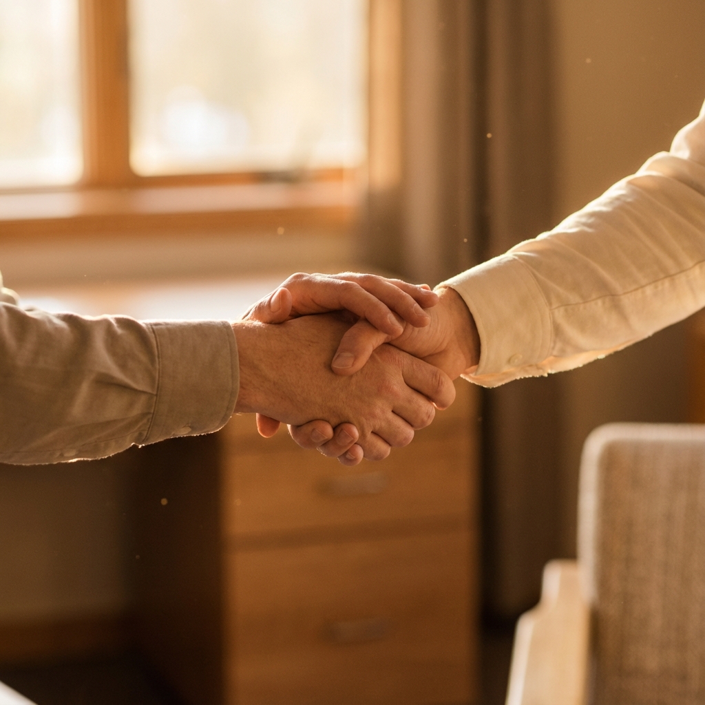 Vertrauensvolle Unterstützung